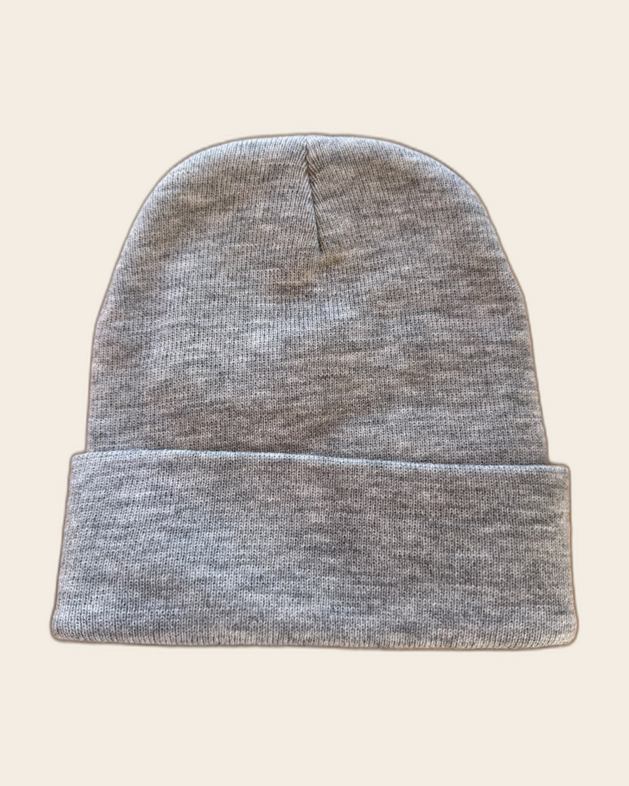 Adult Beanie AK grey back
