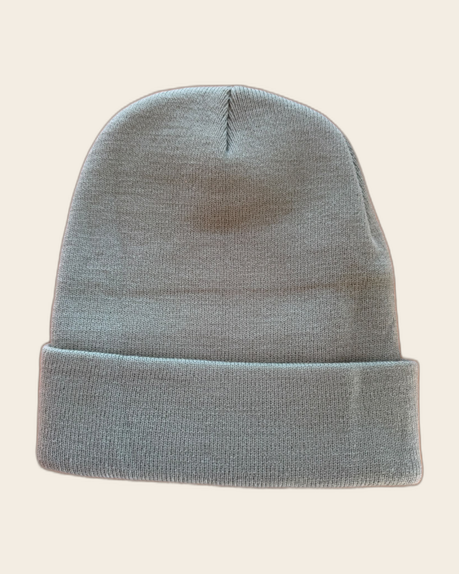Adult Beanie AK green back