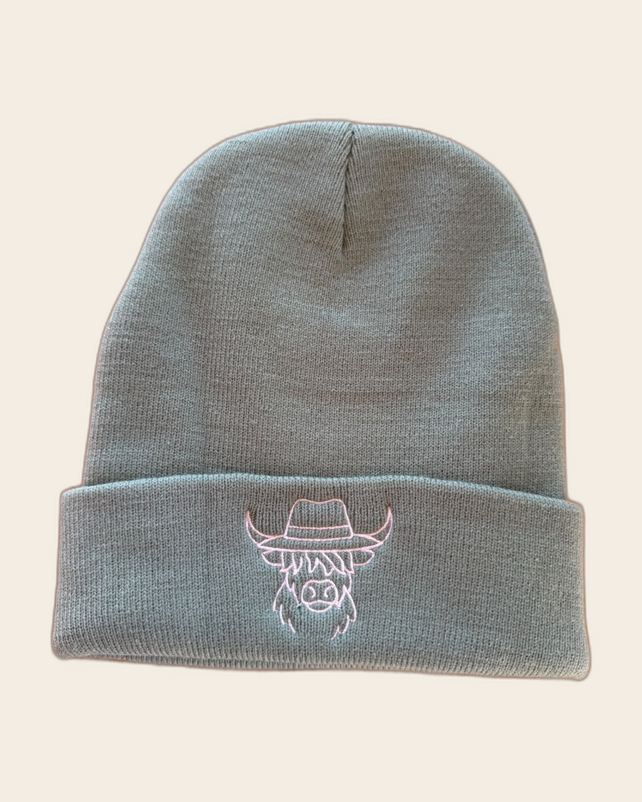 Adult Beanie AK green front